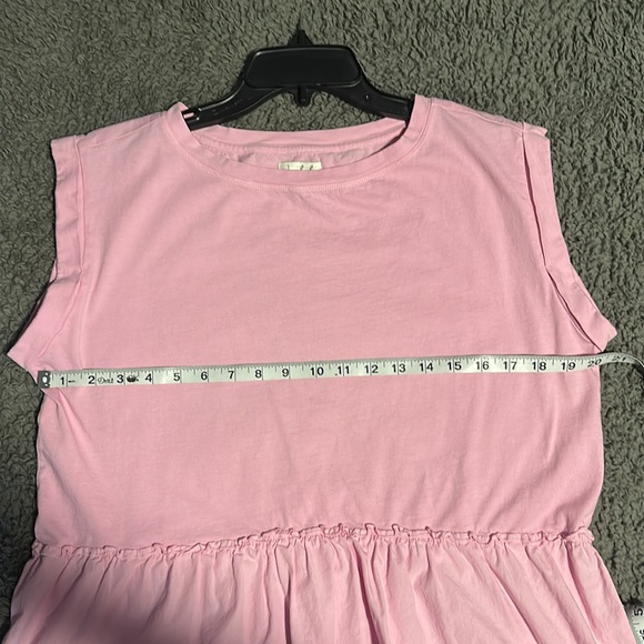 Pink Ruffle Hem Top - Picture 3 of 7